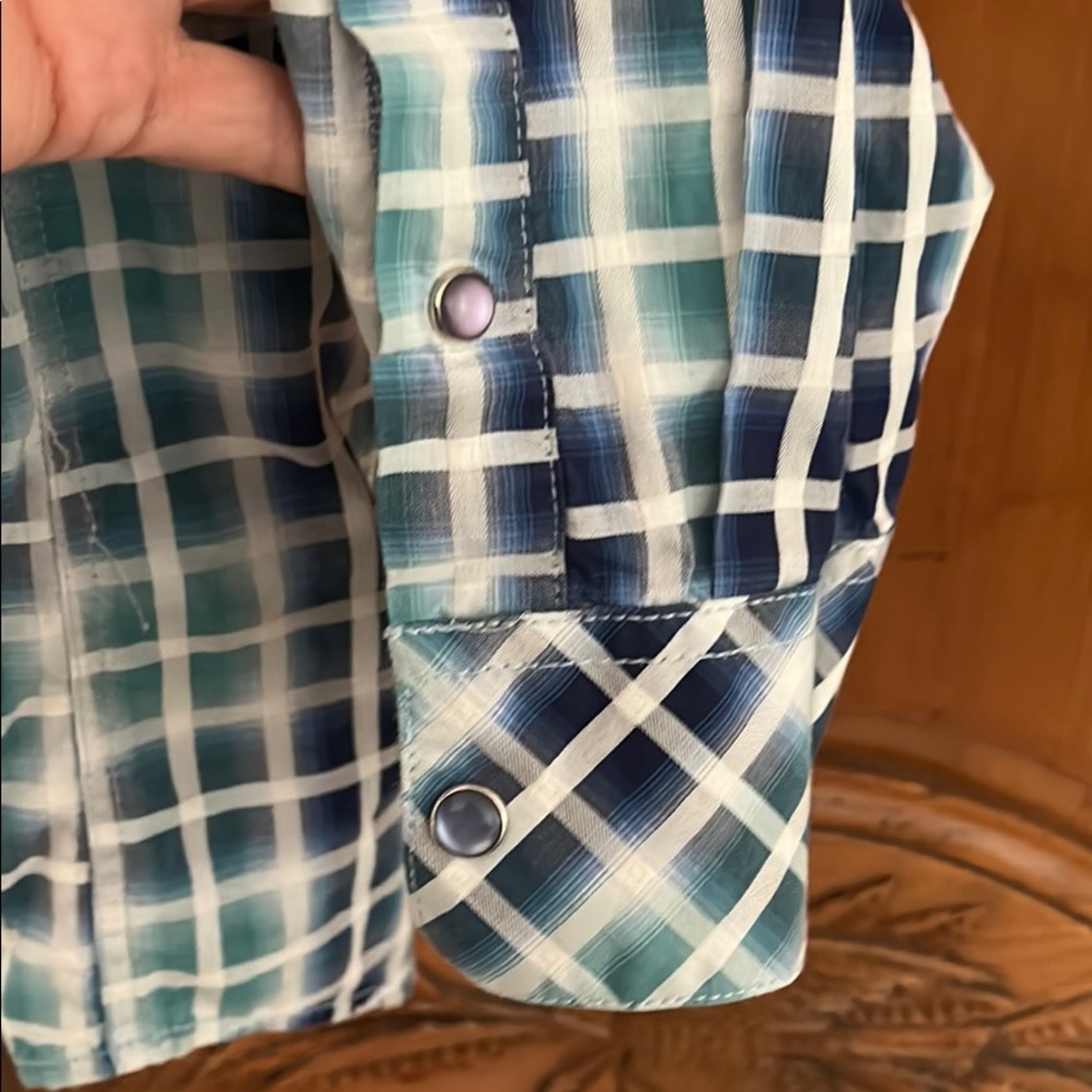Age of Wisdom Men’s Western Style Shirt XXL - Picture 5 of 10